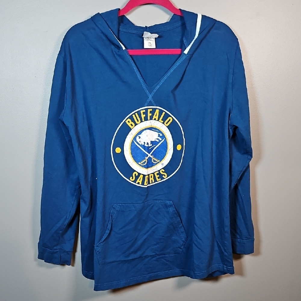 Blue Buffalo Sabres Womens Hoodie